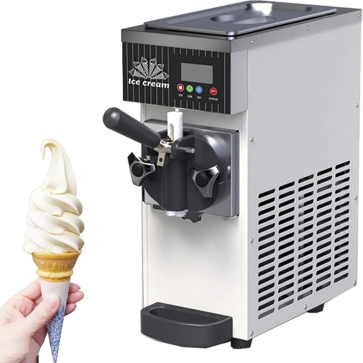 Machine à glace, 2,5 L, 1 L, professionnel, commerce