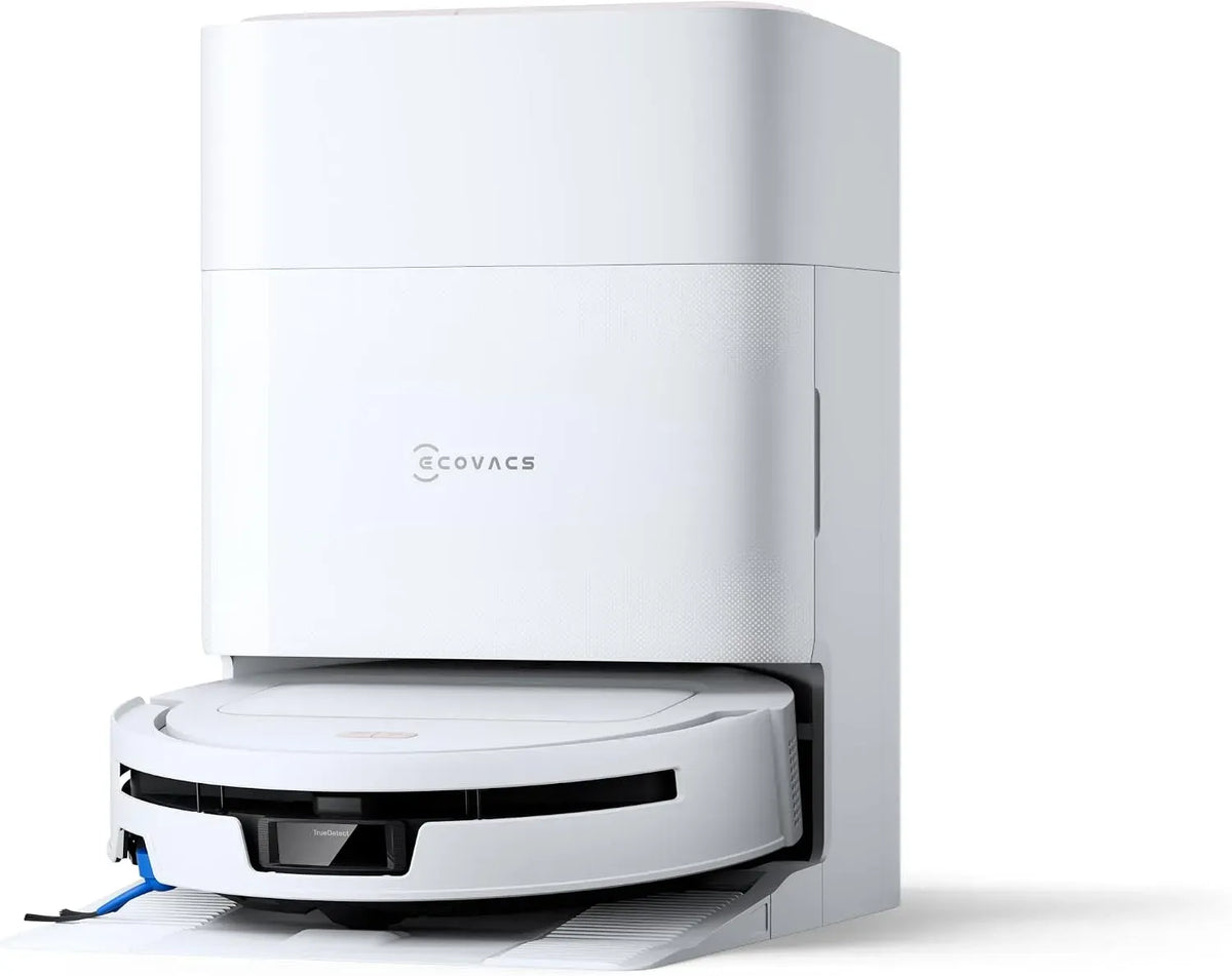 Aspirateur, ECOVACS T90, noir, puissance d'aspiration 40 000 Pa, 0 et contrôle mobile intuitif, technologie ZeroTangle 4, Station OMNI tout-en-un