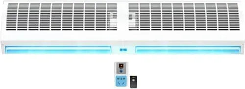 Ventilateur, professionnel, silencieux, ventilateur pour circulation d'air, Rideau d'air Mural avec télécommande