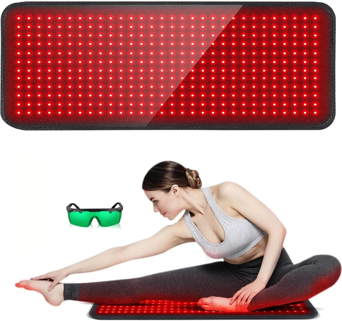 tapis, 850 nm, minuteur, rouge, pour muscles, IMICHI