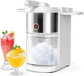 80kg/h smoothies et autres boissons, Lames doubles en acier inoxydable, Broyeur à Glace électrique 200W, 80 kg/h, 2,5L pour granités et Boissons