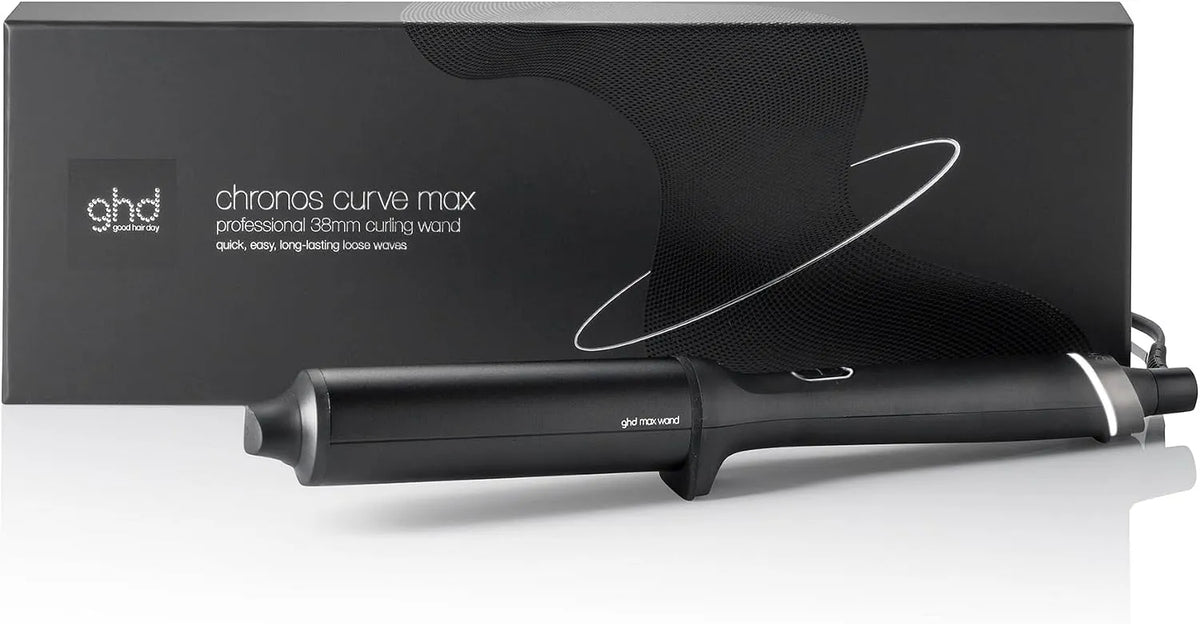 Boucleur Chronos Curve Max Wand, ghd, Fer à friser pour usage professionnel 38mm