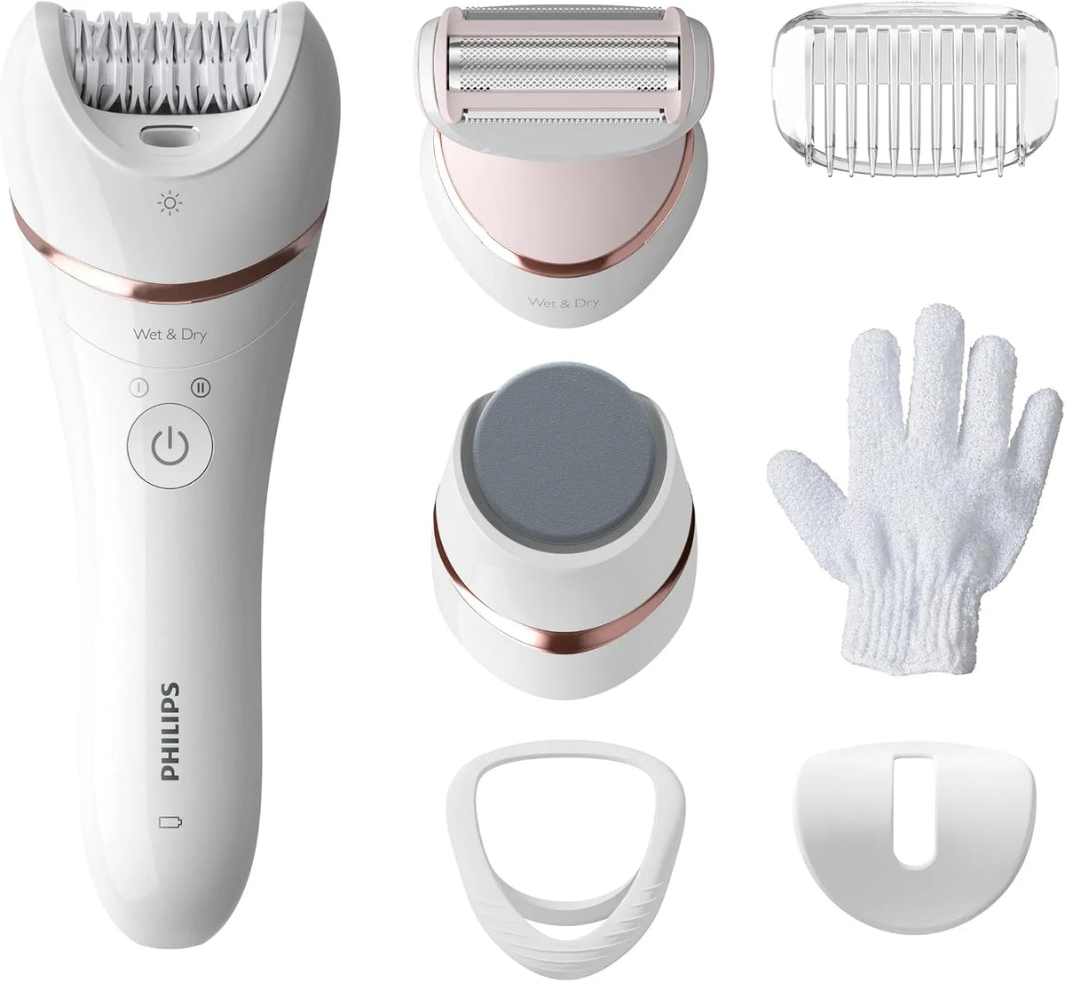 Philips BRE730/10 Epilateur électrique, Satinelle Advanced