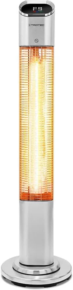 Radiateur électrique, 2000 W, TROTEC IRS 2050, minuteur, oscillation, oscillation de 45°, IP 25, 000 watts, minuterie de 24 heures, jusqu'à 2