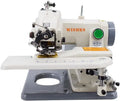 Machine à coudre, machine à coudre électrique, professionnel, pour couture invisible et ourlet avec pédale et aiguilles