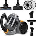 Aspirateur, 2 L, 899 W, noir, appareil électrique d'aspiration, Zeegma Zonder Base Jet aspirateur sans Sac