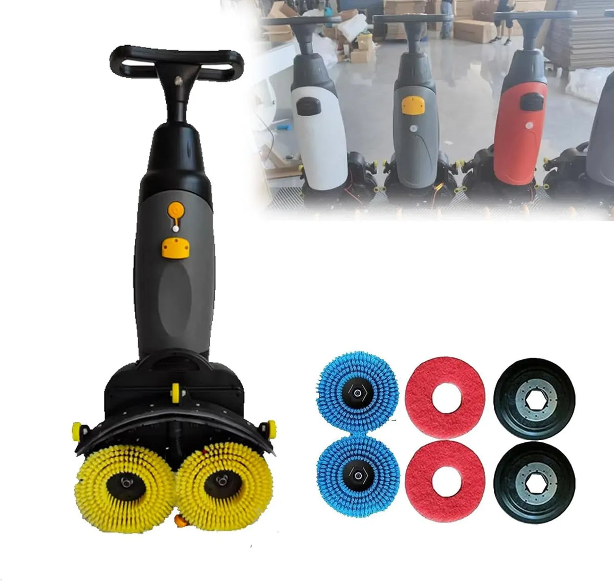 Brosse, polisseuse électrique, professionnel, sans fil, gris, pour Les Ateliers Gray