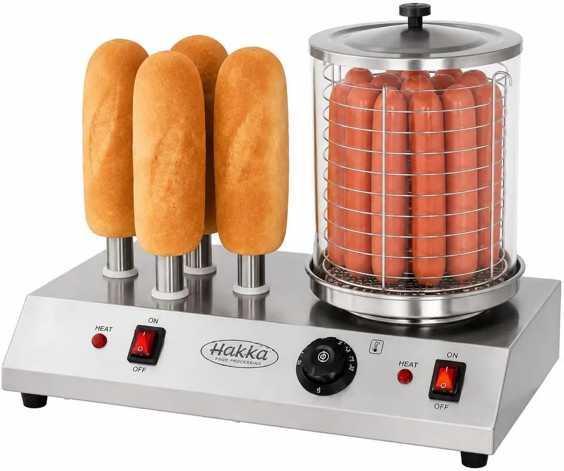 220V/960W Machine à Hot-Dogs, Cuiseur, 960 W, 220 V, vapeur, professionnel, fonction chauffante, pour Toast
