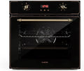Klarstein Four électrique, 70 L, 2200 W, 50 à 250 °C, encastrable, pose libre, gril, noir, convection, chaleur voûte, sole, indépendant, CEE A
