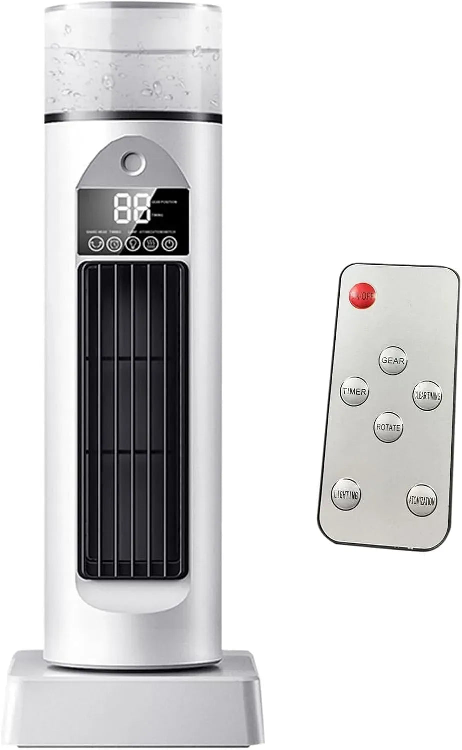 Climatiseur, portable, minuteur, silencieux, appareil de climatisation, ventilateur de refroidissement tour avec minuterie et télécommande