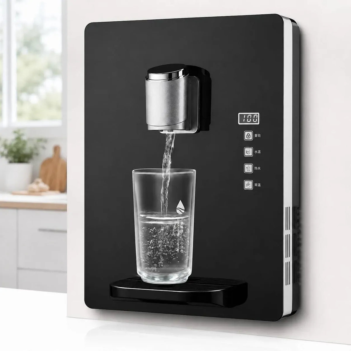 30L/h Distributeur, 2200 W, 2 zones de température, pour la maison et le bureau