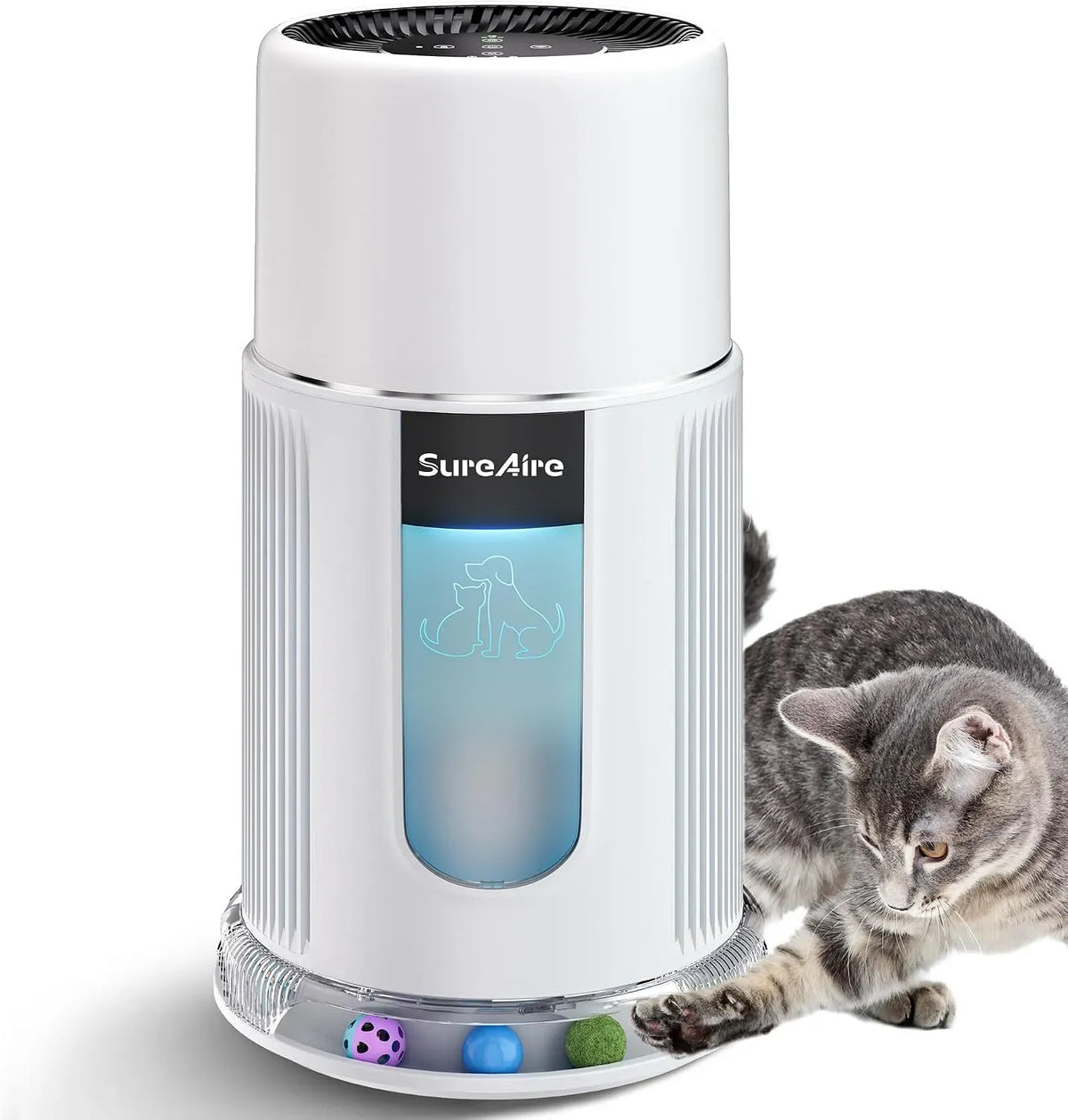 Purificateur d'air AP-L2-SP201-B, appareil purificateur d'air, Purificateurs d'air pour animaux de compagnie avec filtre HEPA