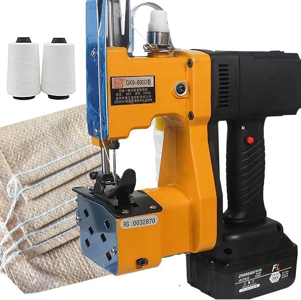 Machine à coudre, portable, machine à coudre électrique, professionnel, plastique, pour sacs tissés