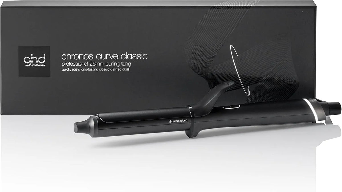 Boucleur Chronos Curve Classic Tong, ghd, Fer à friser pour usage professionnel 26mm