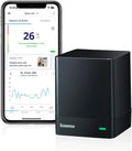 Détecteur, Wi-Fi, App, Détecteur de Radon Continu EcoQube Ecosense