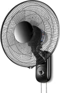 Ventilateur, 40,6 cm, industriel, 3 vitesses, ventilateur pour circulation d'air, Ventilateur Mural oscillant de 40,6 cm